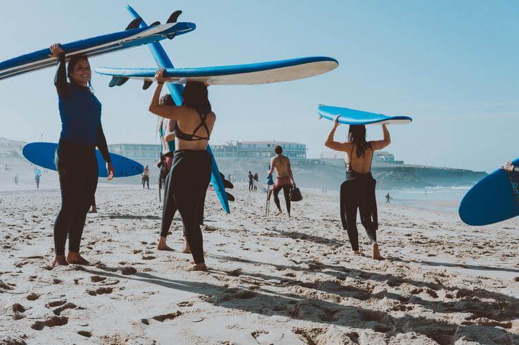 Curso de Surf en inglés