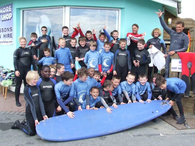 Curso de surf en Irlanda
