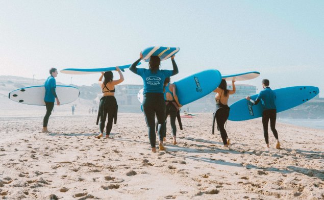 Surf en el extranjero